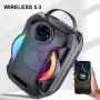 преносимо Bluetooth караоке колонка, снимка 1