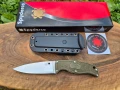 Тактически нож Spyderco Enuff FB31,фиксирана фултанг острие,два цвята, снимка 7