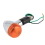 Оранжев 12V мигач за мотор 10W 12 x 5.5 cm, снимка 2