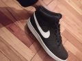 Nike Court Vision Mid (Black/White) – КАТО НОВИ (44), снимка 1