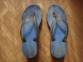 Сини чехли, тип джапанки, всекидневни или плажни grendha 36 номер, снимка 1