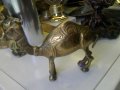 Месингова камила сувенир, снимка 1 - Антикварни и старинни предмети - 36663507