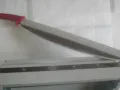 НОВА IDEAL 2035 Made in GERMANY МАСИВНА 5,0 кг РЪЧНА ГИЛОТИНА ЗА РЯЗАНЕ ХАРТИЯ А4 И ХРАН. ПРОДУКТИ, снимка 14