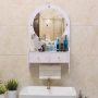 Огледало за грим с място за съхранение – елегантно и спестяващо място решение за баня и спалня, снимка 5