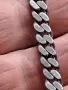 мъжка сребърна гривна , снимка 4