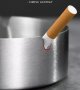 Качествен неръждаем метал пепелник за цигари за кола автомобил джип ван бус дом, снимка 3