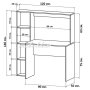 Бюро 120/50см. с етажерен модул(код-1038), снимка 6