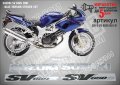 SUZUKI SV650S BLUE VERSION 2001 SM-S-SV 650S-BLV-01