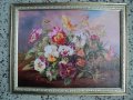 Картини репродукции на цветя от известни художници, снимка 10
