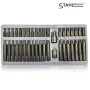 Немски Комплект битове накрайници 40 Броя Hex XZN Torx 1/2" 3/4" StahlMayer, снимка 2