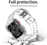 TPU каишка за Apple Watch 46 мм, Armor, прозрачна, снимка 4
