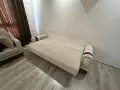 Елегантна холова гарнитура – разтегателен диван + 2 фотьойла | Бежова, снимка 2