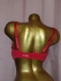 Hunkemoller 85 F Червен дантелен сутиен , снимка 3