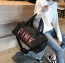 Спортен сак PINK, gym bag, travel bag, чанта за фитнес, чанта за багаж, снимка 14