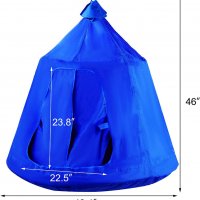 Висяща палатка тента люлка тип хамак с дъгова LED декорация AC2040 за външно и вътрешно ползване, снимка 16 - Други - 35126661