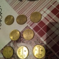 Български монети от 1 лев от 1992 г, снимка 1 - Нумизматика и бонистика - 31782333