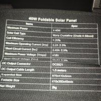 НОВ!!! Генератор Sunslice 40'000 mAh + Слънчев панел Sunslice 40W, снимка 9 - Генератори - 42911721