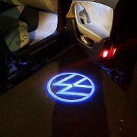 LED logo лого проектор за врати VW Volkswagen фолксваген, снимка 2 - Аксесоари и консумативи - 35490113