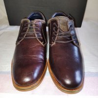 Стилни мъжки обувки от естествена кожа Oliver Jacob №43, снимка 4 - Официални обувки - 37760318