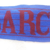 FC Barcelona оригинален ретро шал!, снимка 3 - Фен артикули - 40844231