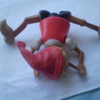 Колекционерска Стара бакелитена детска играчка Пинокио      Буратинодоста запазена за годините си, снимка 4 - Колекции - 37516733