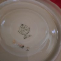 Чашка+чинийка за чай-кост.порцелан-"Bavaria"-маркирани. Внос от Германия., снимка 10 - Чаши - 35119162
