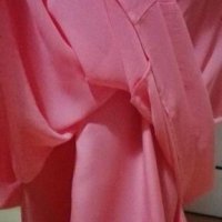 Разкошна дълга розова рокля СУПЕР ПРОМОЦИЯ👗💕40 р-р М👗💕арт.394, снимка 7 - Рокли - 29933858