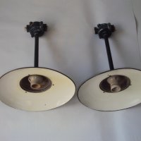 Стари ретро винтидж колекционерски индустриални заводски лампи, снимка 12 - Антикварни и старинни предмети - 31833911