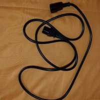 Захранващ кабел компютър-монитор, снимка 1 - Кабели и адаптери - 29290175