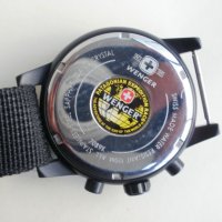 Wenger хронограф швейцарски мъжки ръчен часовник, снимка 5 - Колекции - 42274136