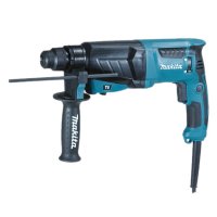 НОВ Японски Перфоратор Makita 780W, 2.4J, 1100 об/мин + Патронник SDS Куфар + Дръжка + 36м гаранция , снимка 7 - Бормашини - 44375403