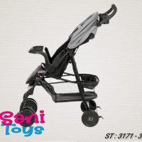 Лятна детска количка ZIZITO Adel, сива, снимка 3 - Детски колички - 38205621