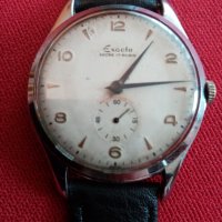 EXACTO by RADO Watch Co, 1950 г. Vintage Swiss Jumbo, Ancre 17 rubis, antimagnetic, мъжки часовник, снимка 1 - Антикварни и старинни предмети - 42290710