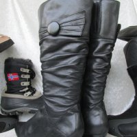 КАТО НОВИ дамски  ботуши Janet D.® Dress Boots in 41  original women boots, N-40 - 41, снимка 18 - Дамски ботуши - 38899103