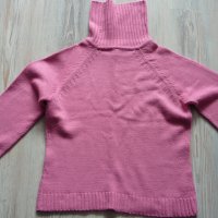 Пуловер с висока яка-Л, снимка 5 - Блузи с дълъг ръкав и пуловери - 38871069