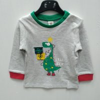 Намалена! Нова детска Коледна блуза , снимка 1 - Бебешки блузки - 42826257