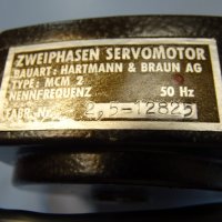 ел. двегател Hartmann& Braun MCM 2-phasen Servomotor, снимка 5 - Резервни части за машини - 35095493