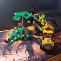 Комплект строител с динозаври и камион, снимка 4 - Образователни игри - 42813625