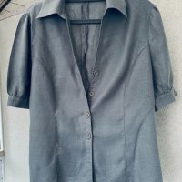 Хубава блуза(риза) CONTRA,лен 100%, снимка 1 - Ризи - 22647803