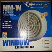 Прозоръчен вентилатор MMotors JSC MMW - бял, снимка 3 - Вентилатори - 39223861