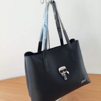 Черна чанта Karl Lagerfeld код  SG102, снимка 3 - Чанти - 36394591