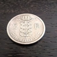 Монета - Белгия - 5 франка | 1950г., снимка 2 - Нумизматика и бонистика - 29330909