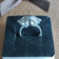 Сребърен пръстен (210), снимка 2 - Пръстени - 44338631
