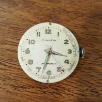 Лот от 2 бр. антикварни швейцарски часовници SUPEROMA и CIMIER – за ремонт или части, снимка 4 - Антикварни и старинни предмети - 44585278