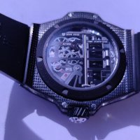 Мъжки луксозен часовник Hublot MP-11 Power Reserve 14 days 3D Carbon , снимка 11 - Мъжки - 36619549