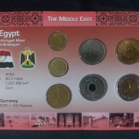 Комплектна серия - сет - Египет , 7 монети , снимка 1 - Нумизматика и бонистика - 44483239