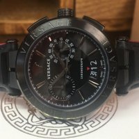 Луксозен мъжки часовник Versace VE1D01420 Aion Chrono Swiss Made, снимка 3 - Луксозни - 34998509