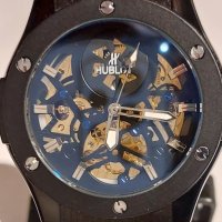 Луксозен мъжки часовник Hublot Big  Bang Geneve Vendome Skeleton , снимка 4 - Мъжки - 32515449