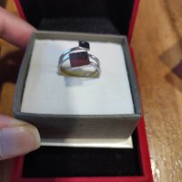Сребърен пръстен (9), снимка 5 - Пръстени - 37268696