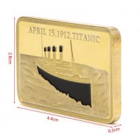 Монета кюлче Титаник, снимка 6 - Нумизматика и бонистика - 39342537